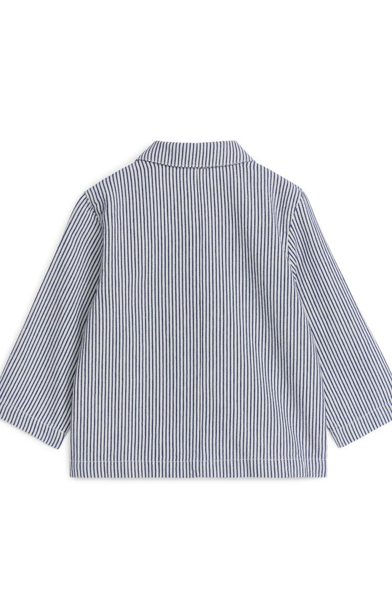 

Саржевая рубашка H&M, белый