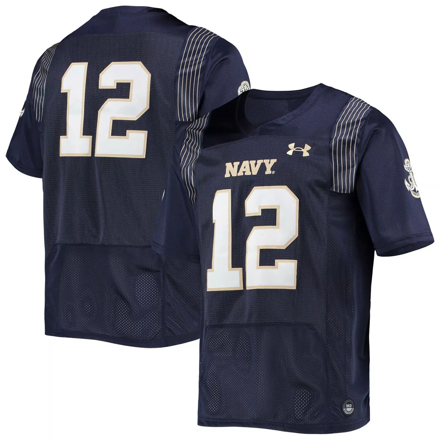 

Мужская футболка Under Armour № 12 Navy Navy Gardshipmen Team Premier Football Jersey