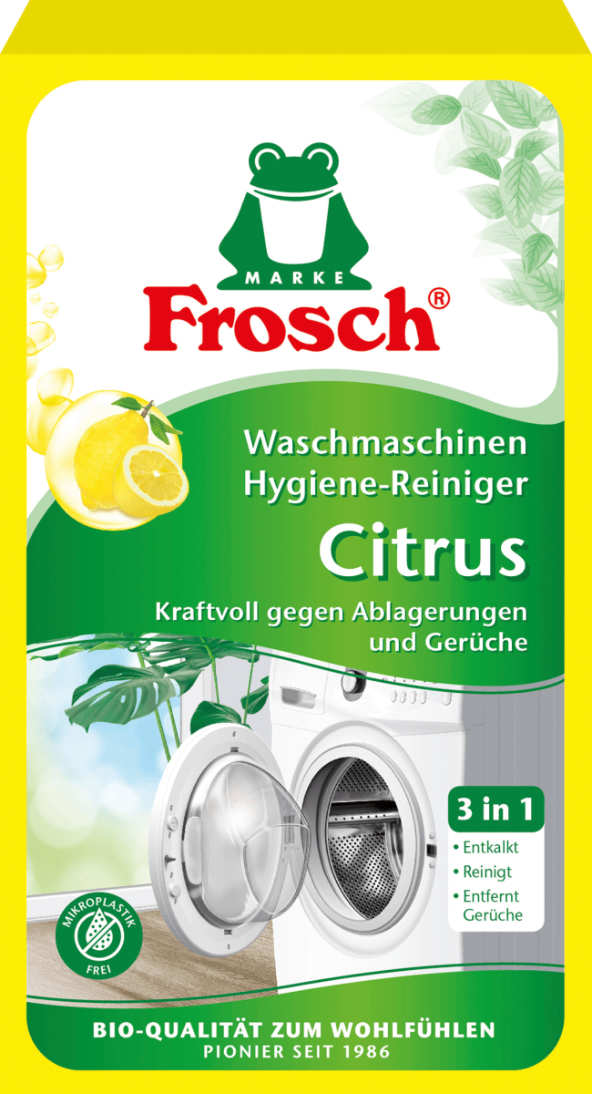 цена Гигиеническое чистящее средство для стиральной машины Цитрус 250г. Frosch