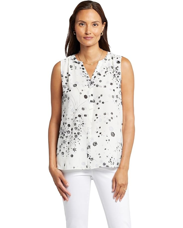 

Блуза NYDJ Sleeveless Pintuck, цвет Rio Vista