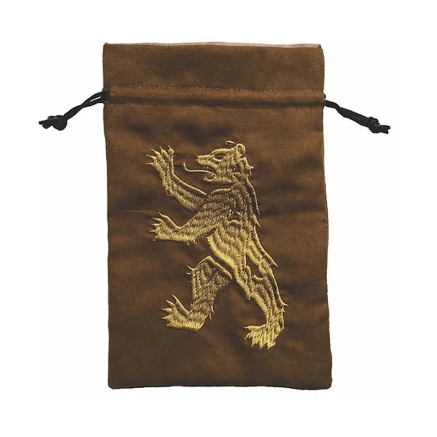 

Геральдическая сумка для игральных костей - Медведь, Dice Bags (Black Oak)