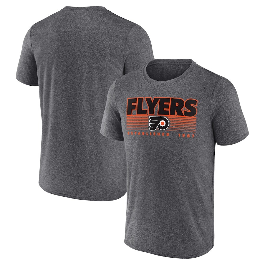 

Футболка с коротким рукавом Fanatics Branded Philadelphia Flyers, угольный