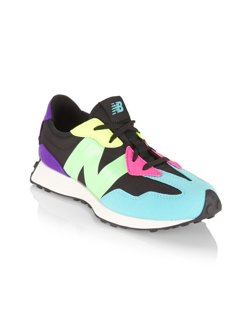 

Низкие кроссовки Little Girl's & Girl's 327 New Balance, черный