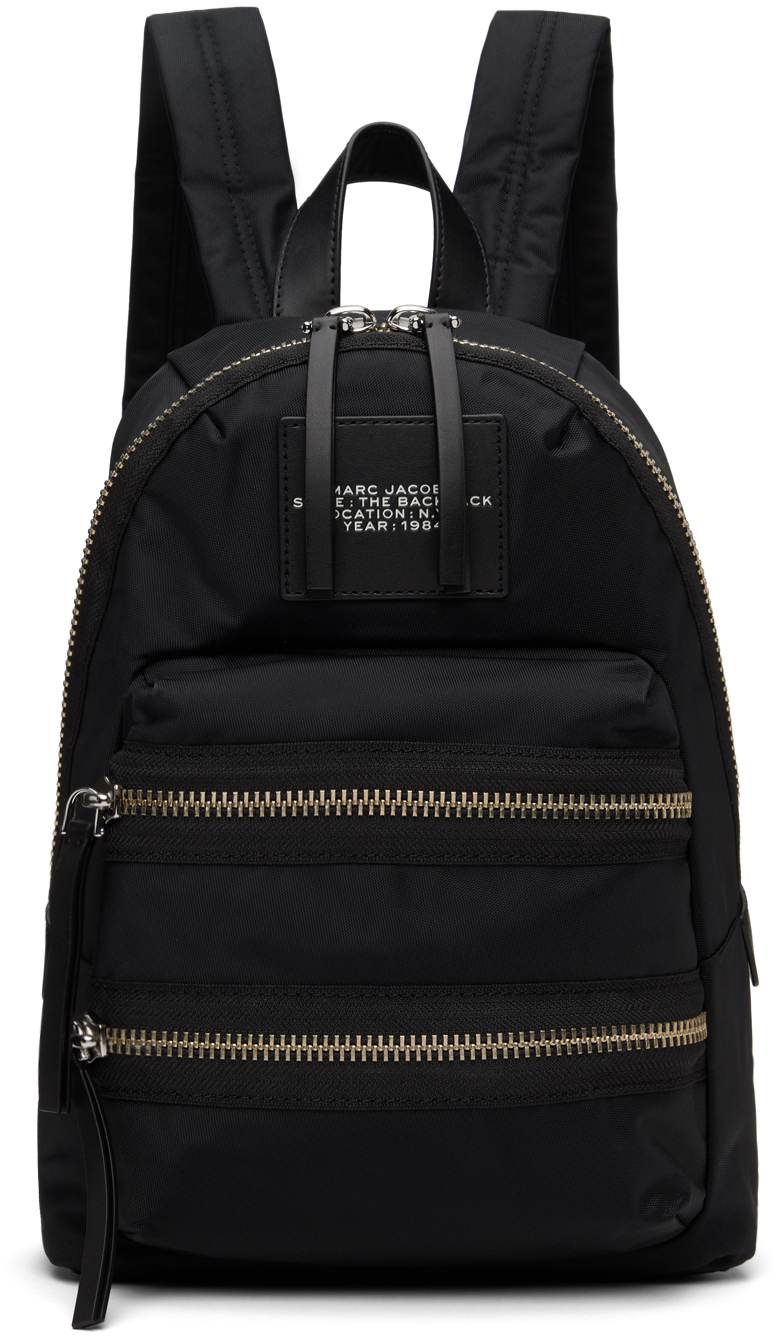 Черный рюкзак 'The Biker Nylon Medium' Marc Jacobs