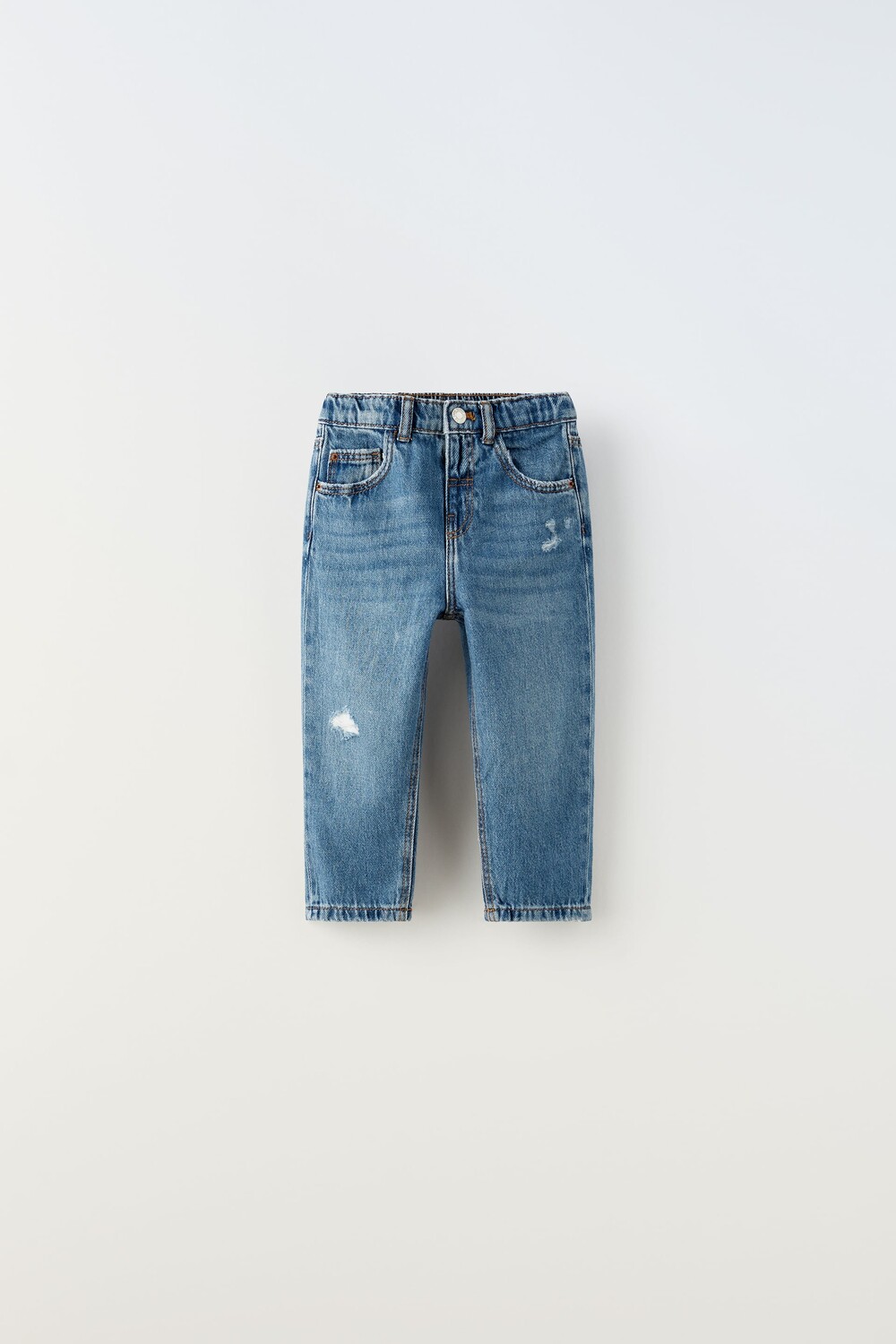 

Джинсы для мам Zara, средне-синий