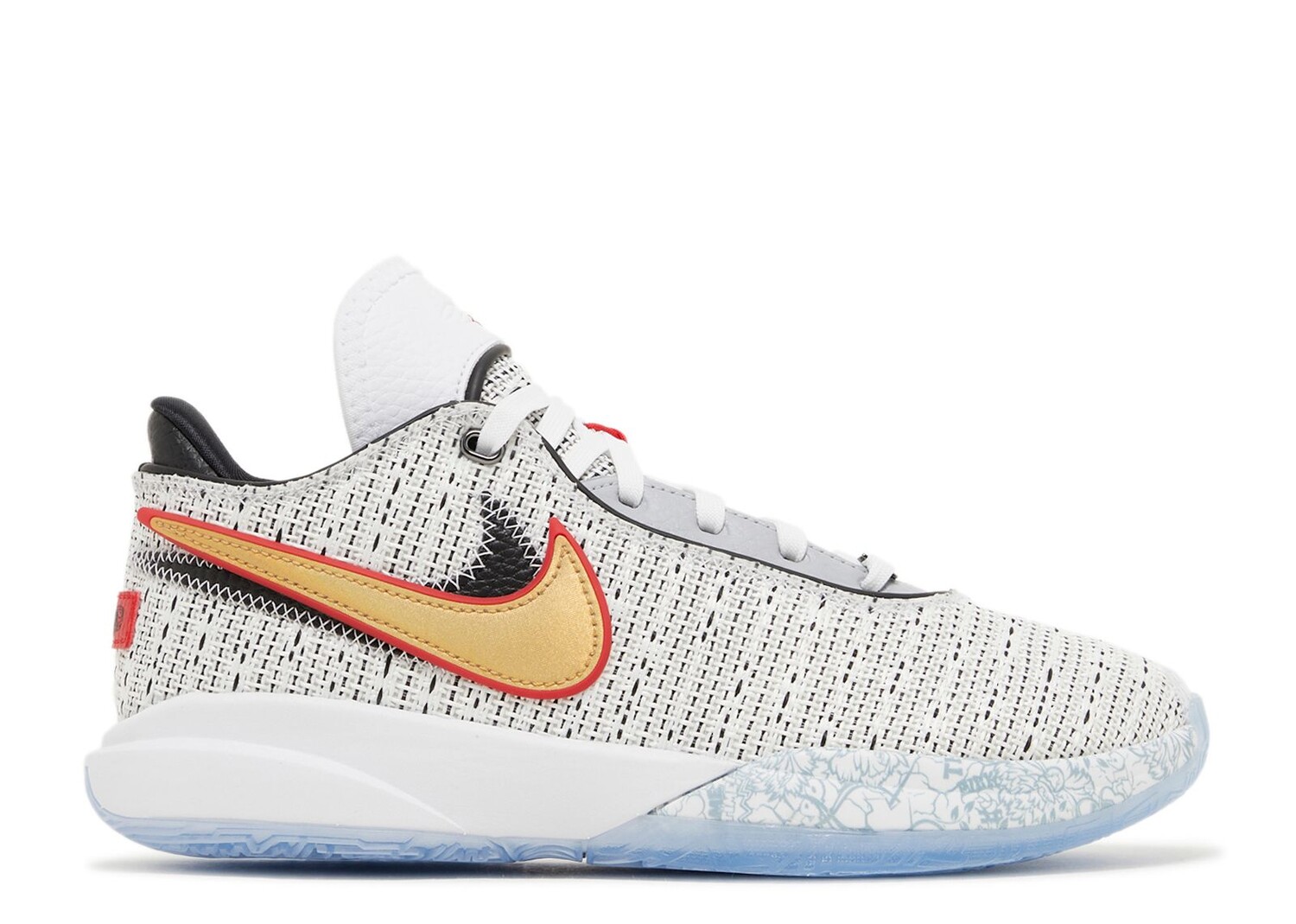 

Кроссовки Nike Lebron 20 Gs 'The Debut', белый