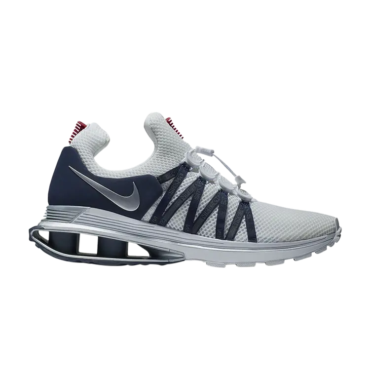 

Кроссовки Nike Shox Gravity 'White Metallic Silver', белый