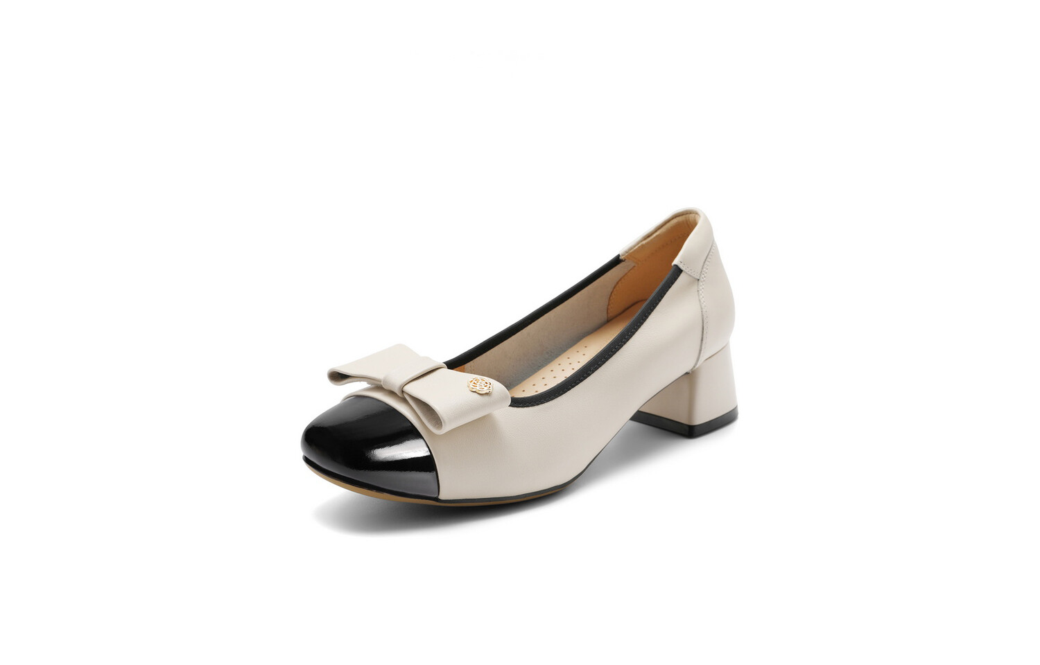 

Туфли женские повседневные Women's Casual Shoes Women's Belle, белый/черный