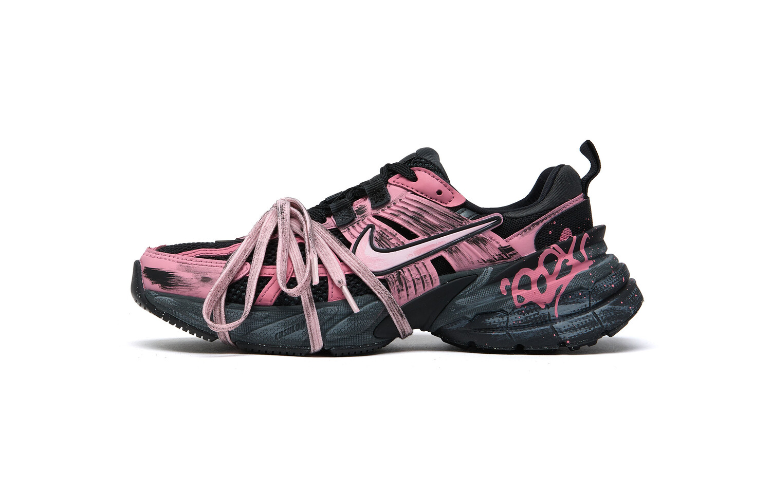 

Кроссовки для бега V2K Run женские с низким верхом розового цвета Nike