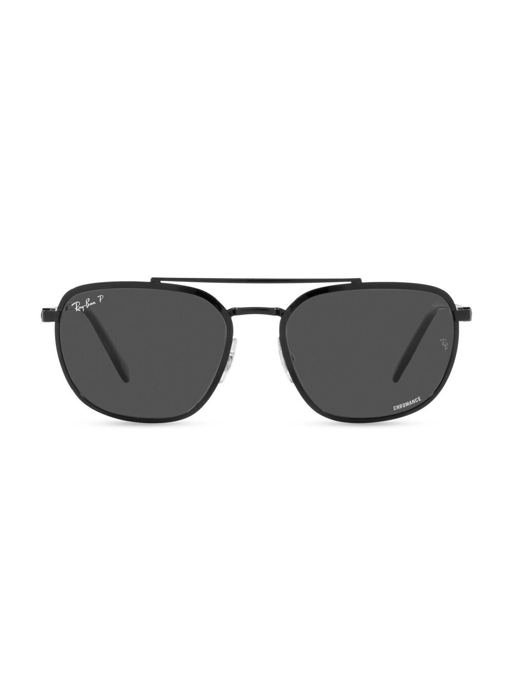

Квадратные солнцезащитные очки RB3708 59 мм Ray-Ban, черный