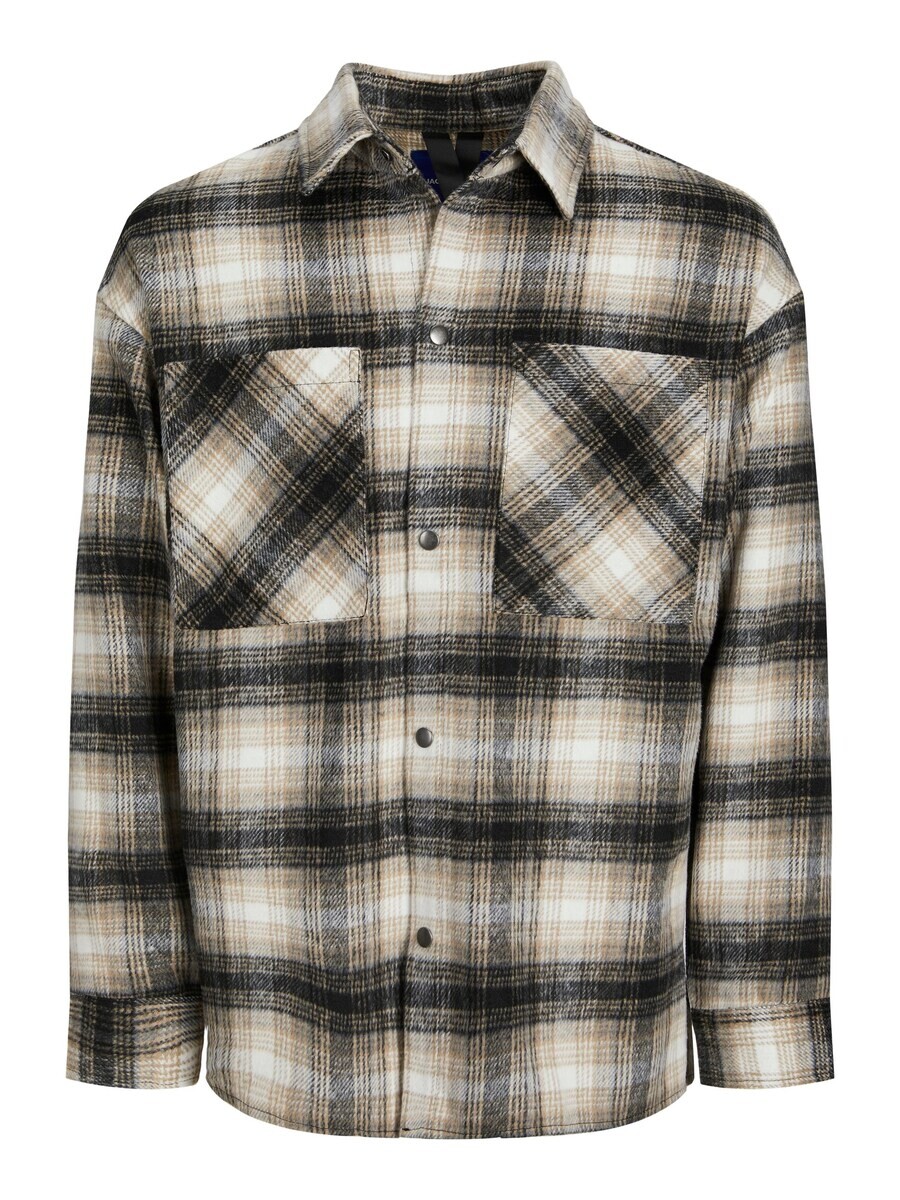 

Межсезонная куртка JACK & JONES BANE, цвет Sand/Anthracite/Mottled Grey
