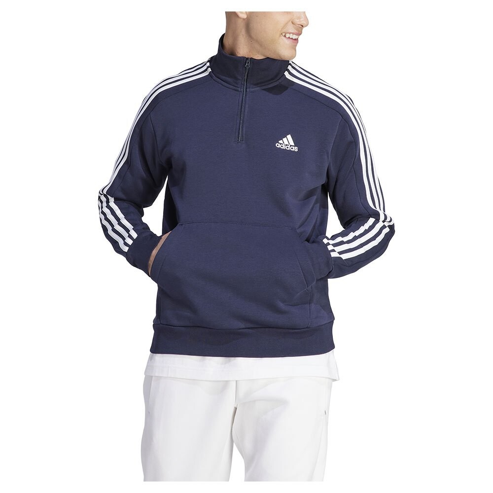 

Толстовка adidas Sportswear Essentials Fleece 3 Stripes, синий