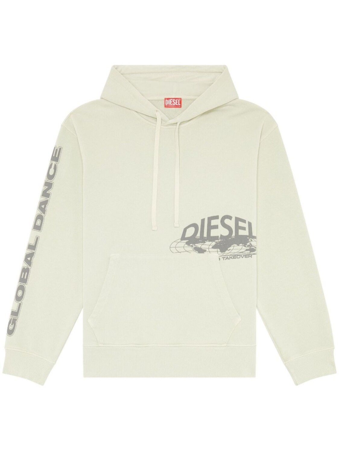 

Diesel худи S-Macs-L1, нейтральный цвет