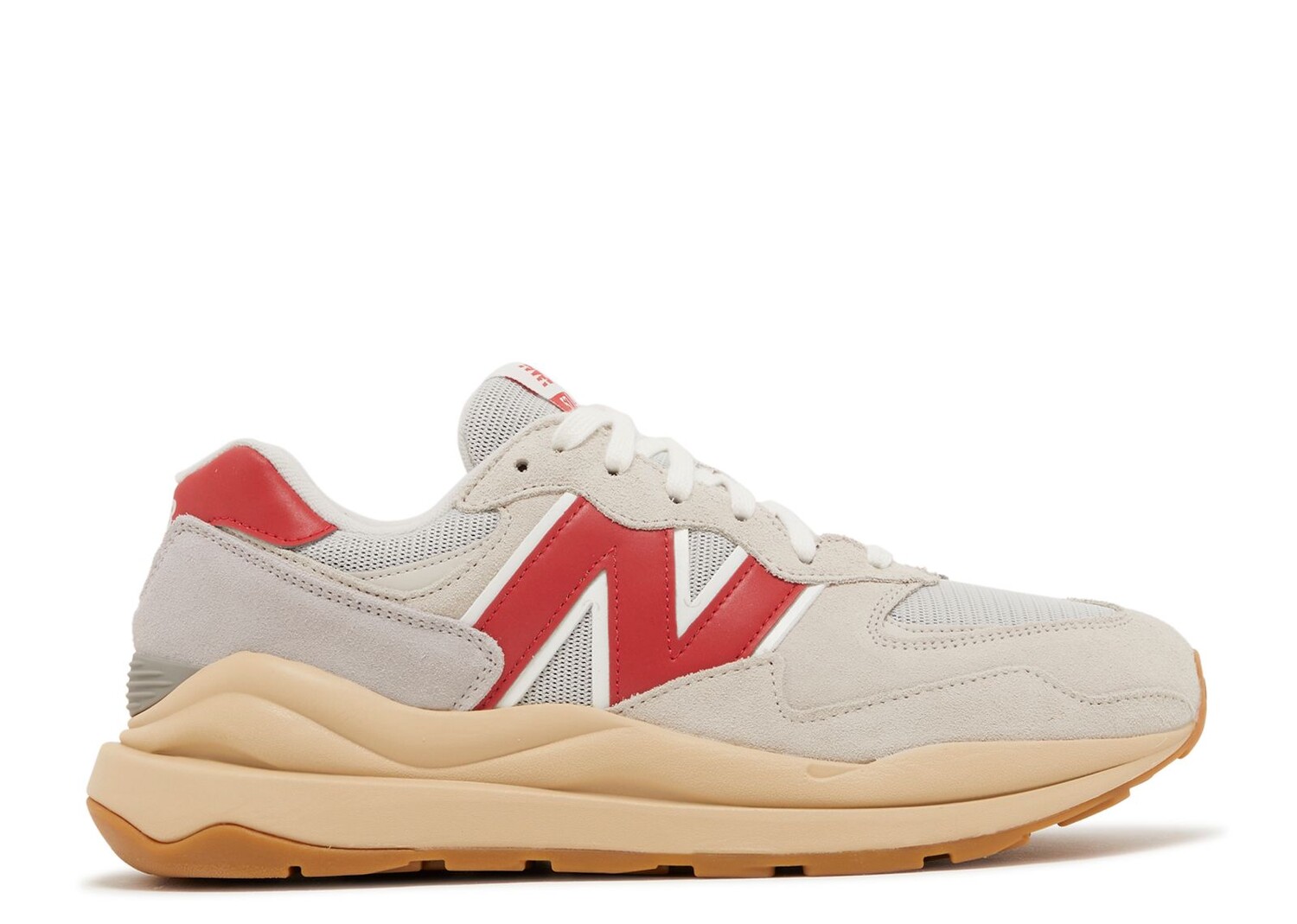 

Кроссовки New Balance 57/40 'Moonbeam True Red', кремовый, Бежевый