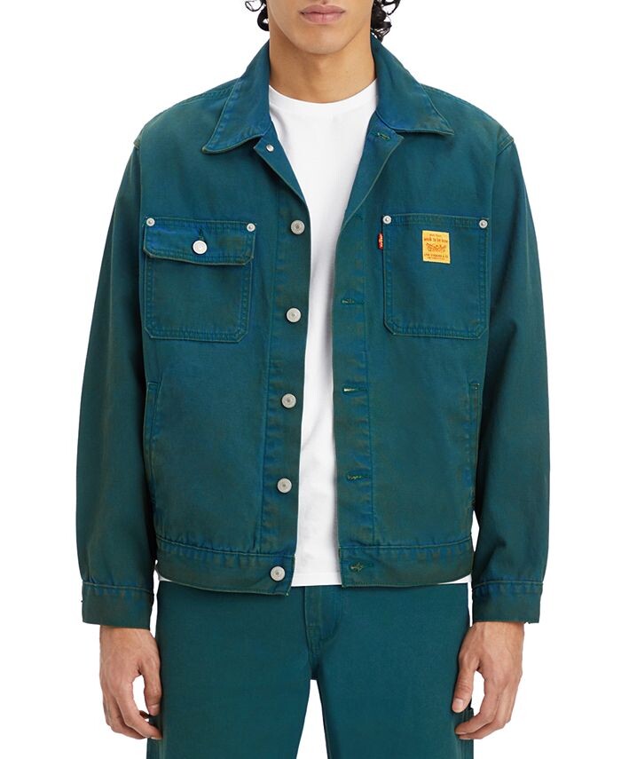 

Мужская рабочая одежда Trucker Jacket Levi's, зеленый