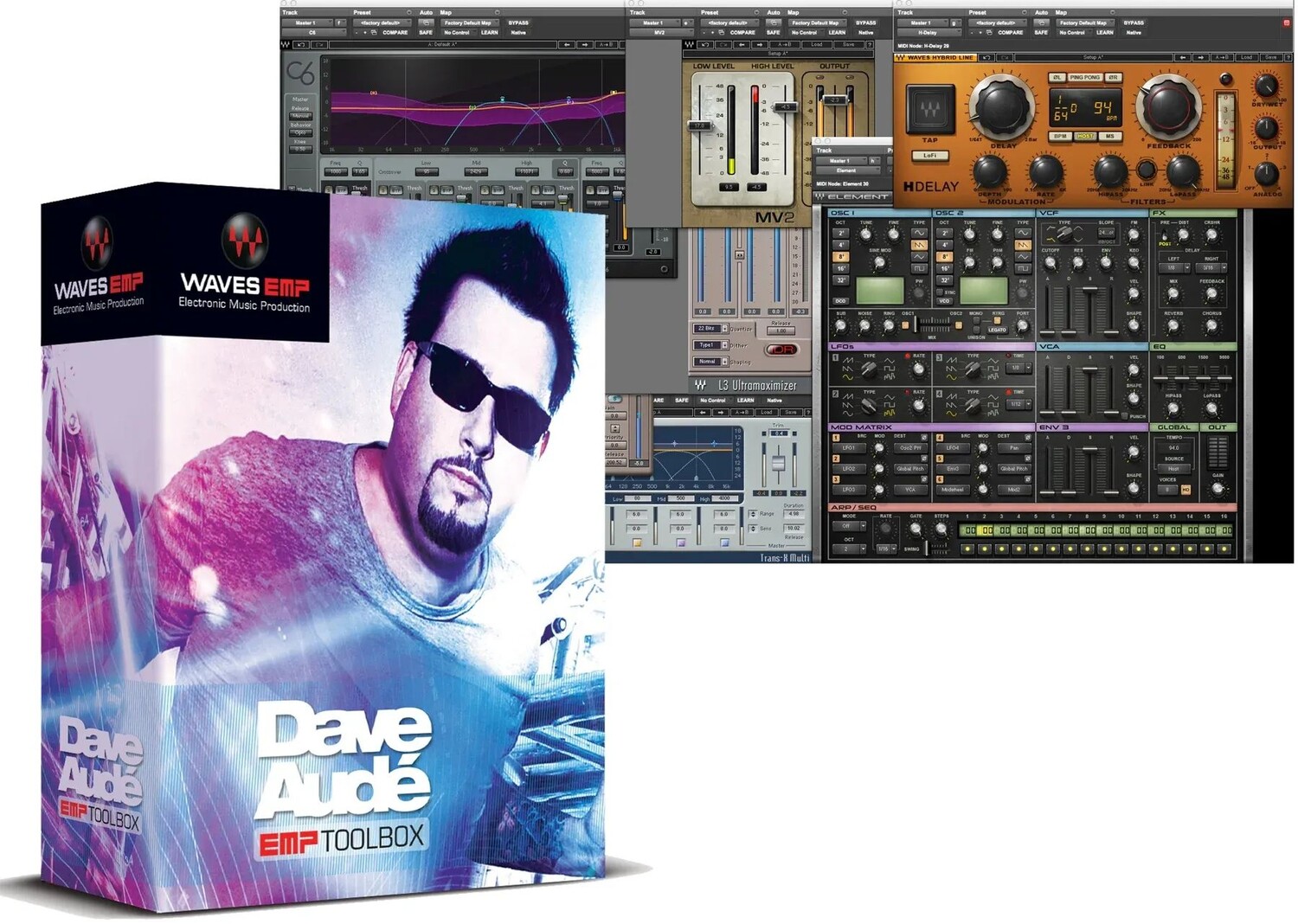 

Пакет подключаемых модулей Waves Dave Aude EMP Toolbox