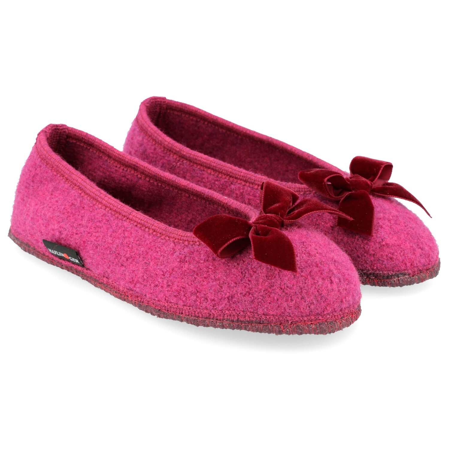 

Домашние тапочки Haflinger Women's Fiocco, цвет Mulberry