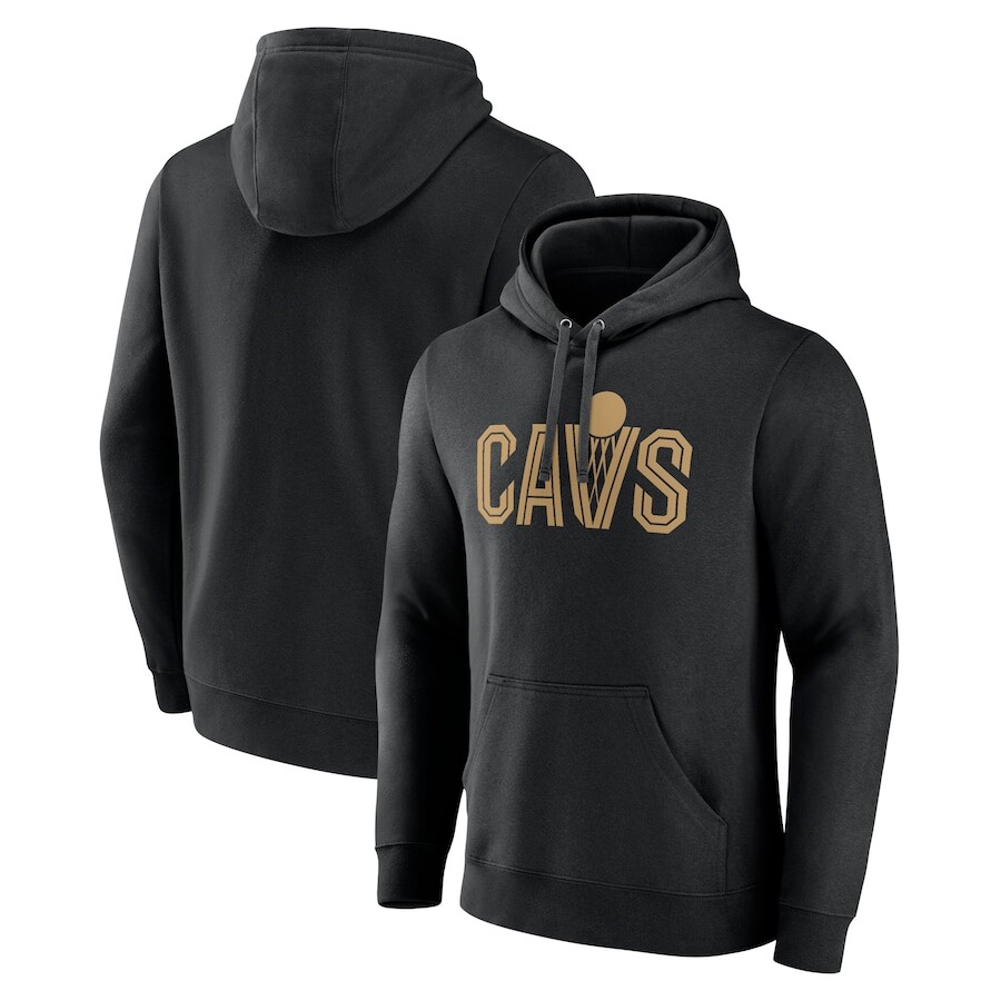 

Пуловер с капюшоном Fanatics Branded Cleveland Cavaliers, черный