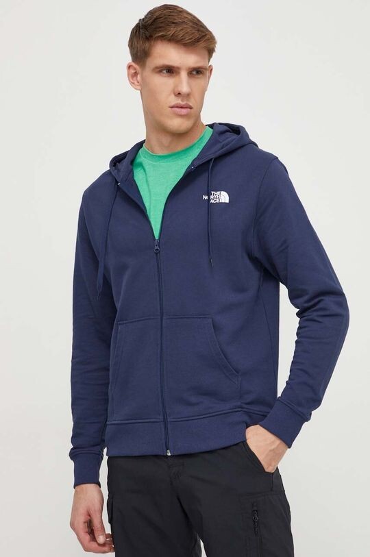 

Хлопковая толстовка The North Face, темно-синий