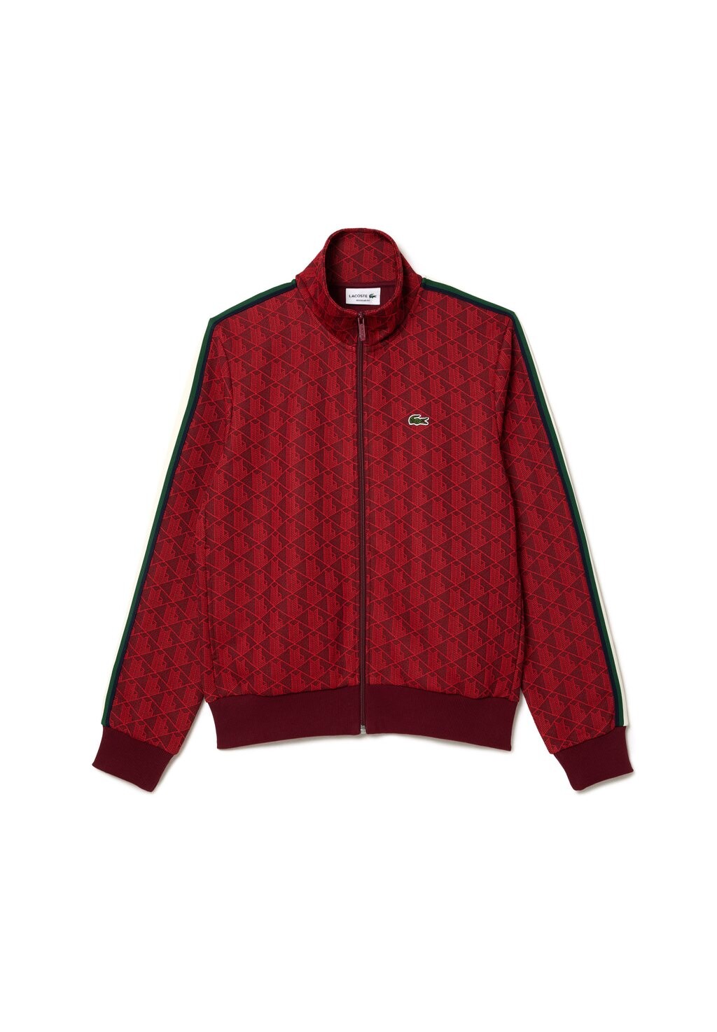 

Спортивная куртка Monogram Track Lacoste, цвет bordeaux rouge swm