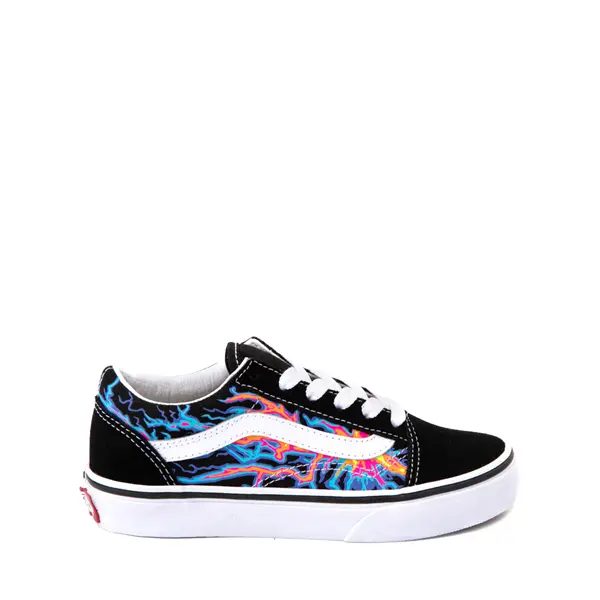

Кроссовки для скейтбординга Vans Old Skool — Little Kid, черный