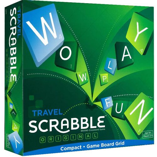 Настольная игра Travel Scrabble Mattel настольные игры scrabble mattel настольная игра scrabble классический