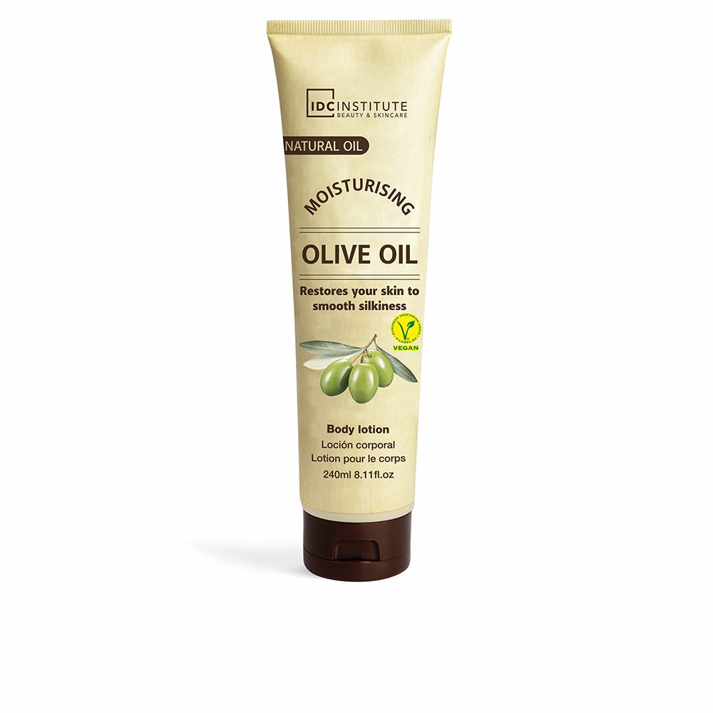 Увлажняющий крем для тела Natural Oil Body Lotion #Olive Idc Institute, 240 мл крем для рук idc institute olive oil 30 мл