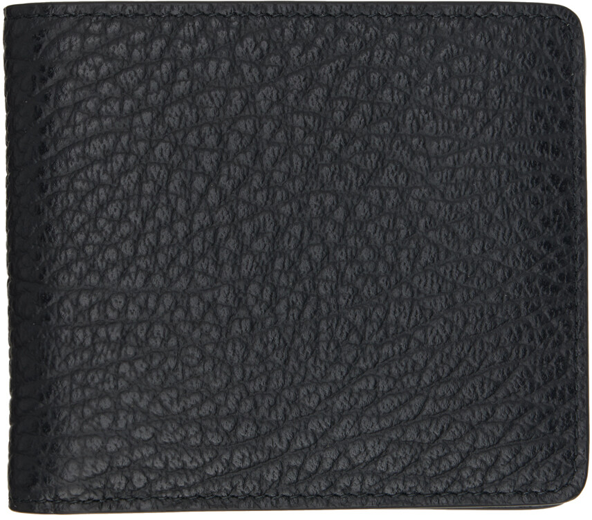 

Черный кошелек с четырьмя стежками Maison Margiela, цвет Black