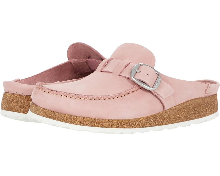

Сабо Birkenstock Buckley - Suede, цвет Soft Pink Nubuck