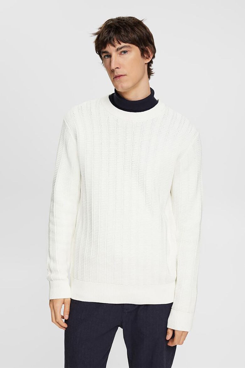 

Свитер с овальным вырезом Esprit, белый