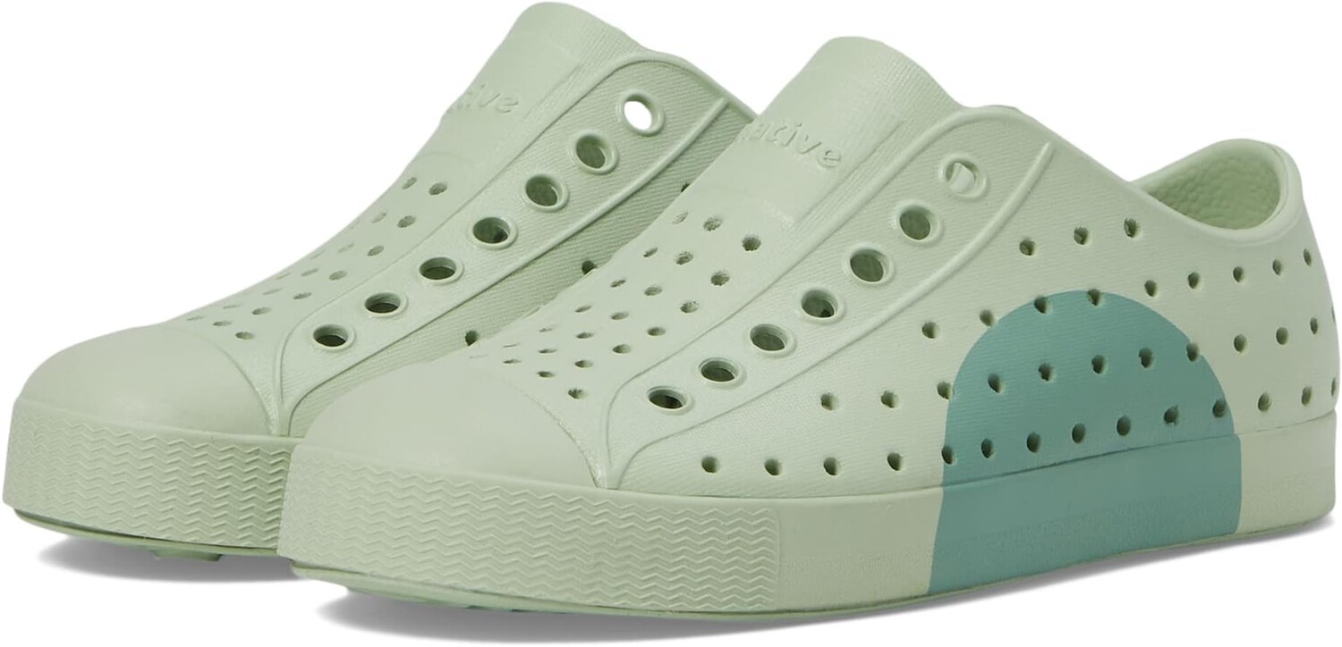

Кроссовки Jefferson Block Native Shoes Kids, цвет Tea Green/Tea Green/Loch Green