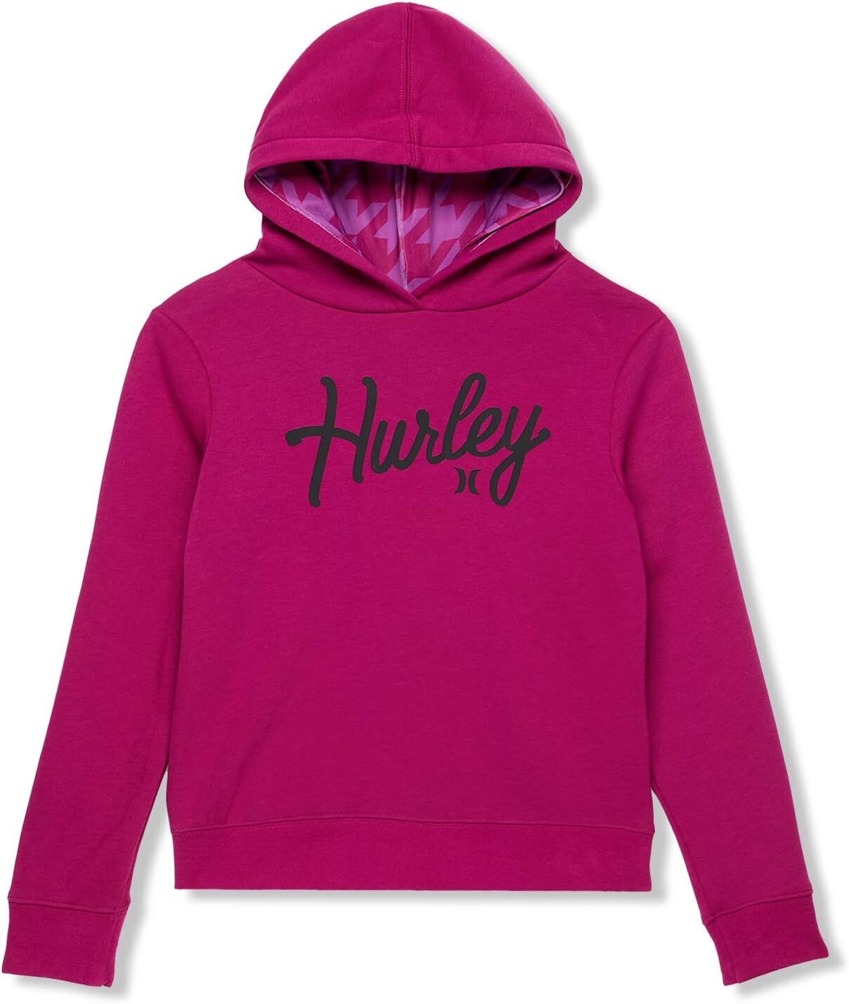 

Худи Hurley Kids Fleece Hoodie, цвет Bright Magenta
