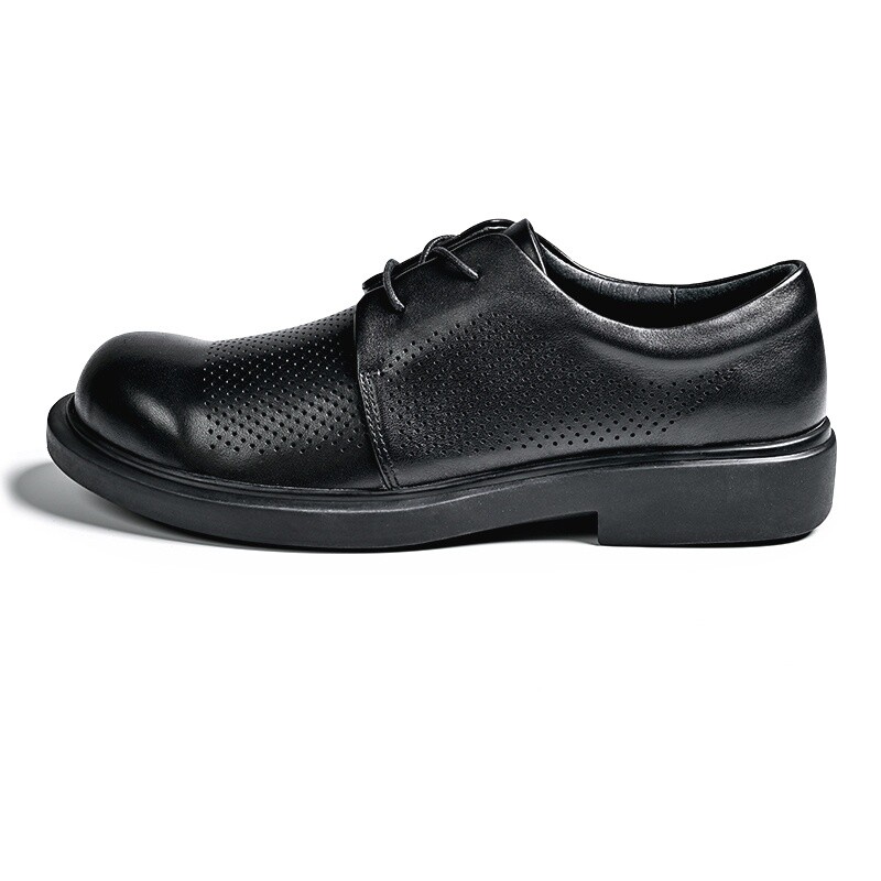 

Туфли мужские Men"s Casual Men Low-Top Brounvanm, цвет Black calfskin