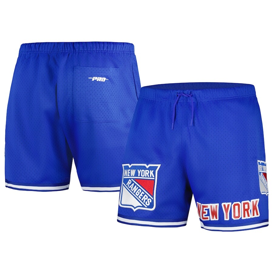 

Шорты Pro Standard New York Rangers, роял