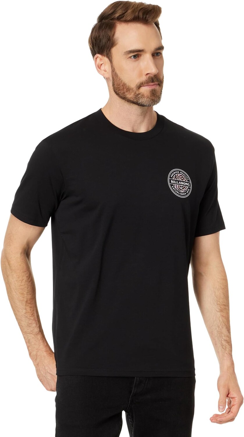

Футболка с короткими рукавами и рисунком Rotor Billabong, черный