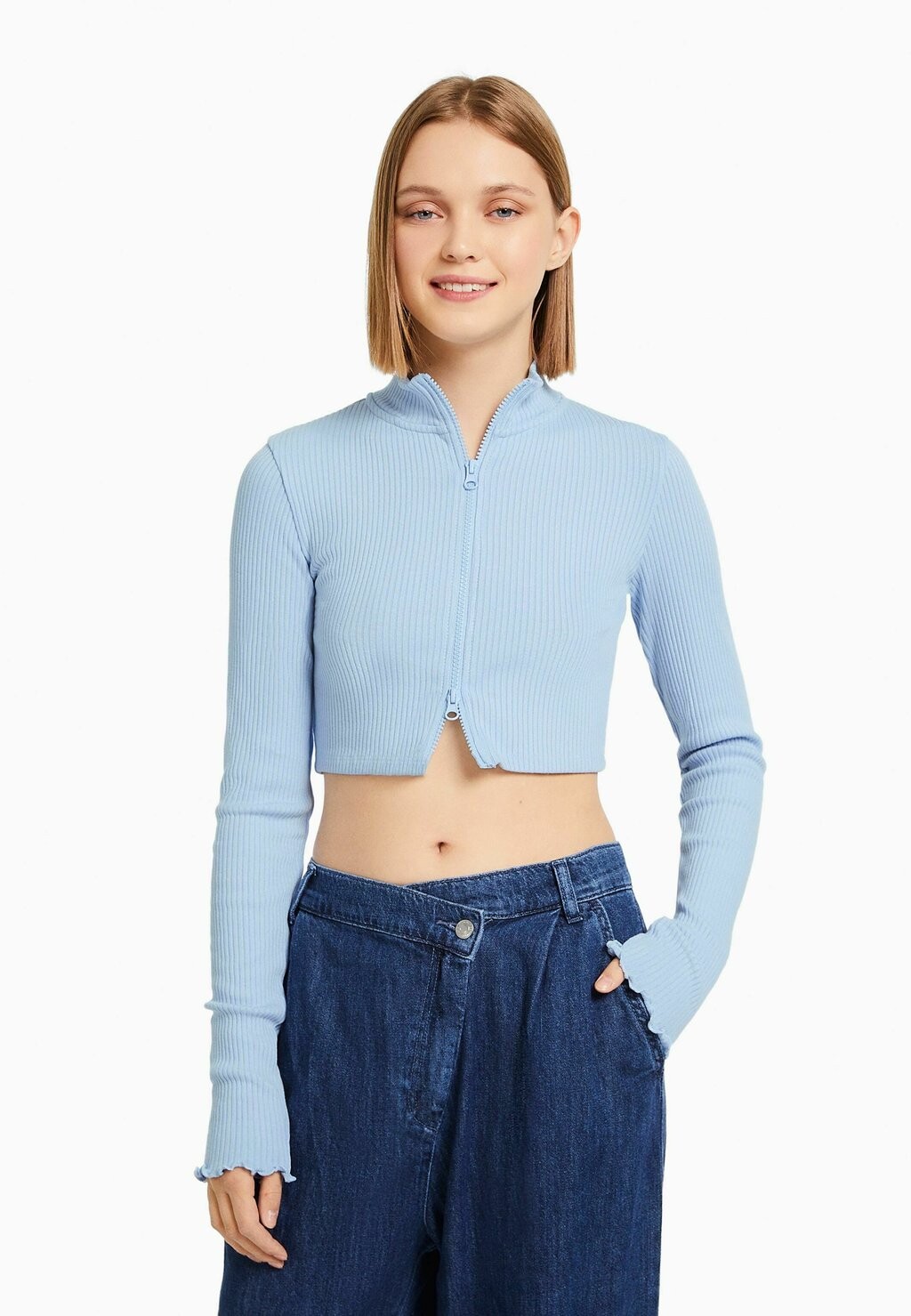 

Кардиган Bershka, синий