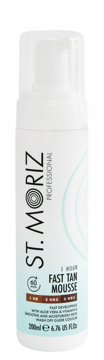 Латан фаст Тан. Мусс для автозагара St.Moriz professional Tanning Mousse Dark.