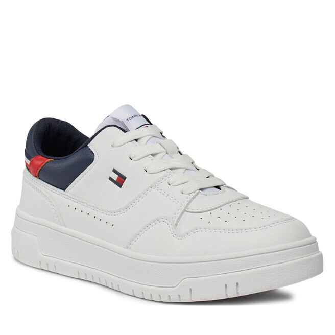 Кроссовки Tommy Hilfiger LowCut Lace-Up, белый кроссовки essential lace up warmbootie tommy hilfiger бежевый