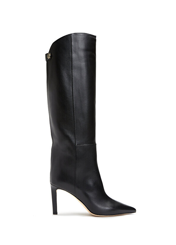 

Черные женские кожаные ботинки alizze Jimmy Choo