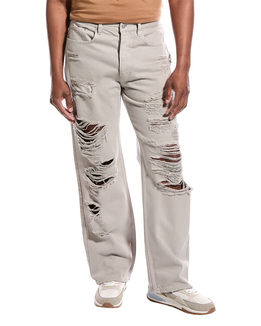 

FRAME Denim Очень широкие джинсы дымчато-серого цвета, серый