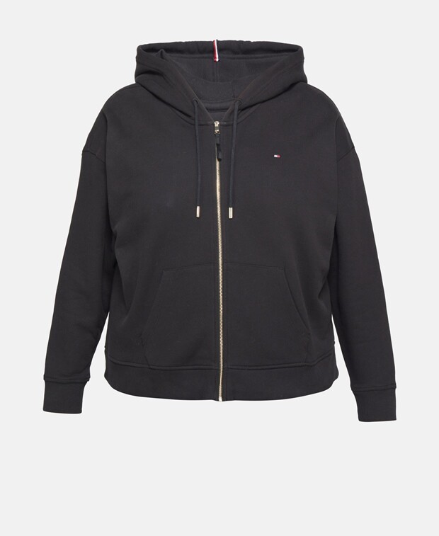 

Толстовка с капюшоном Tommy Hilfiger Curve, черный