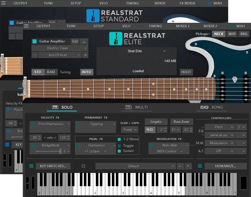 

Программный инструмент для электрогитары MusicLab RealStrat 6
