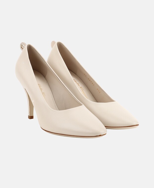 

ТУфли лодочки Salvatore Ferragamo, миндальный