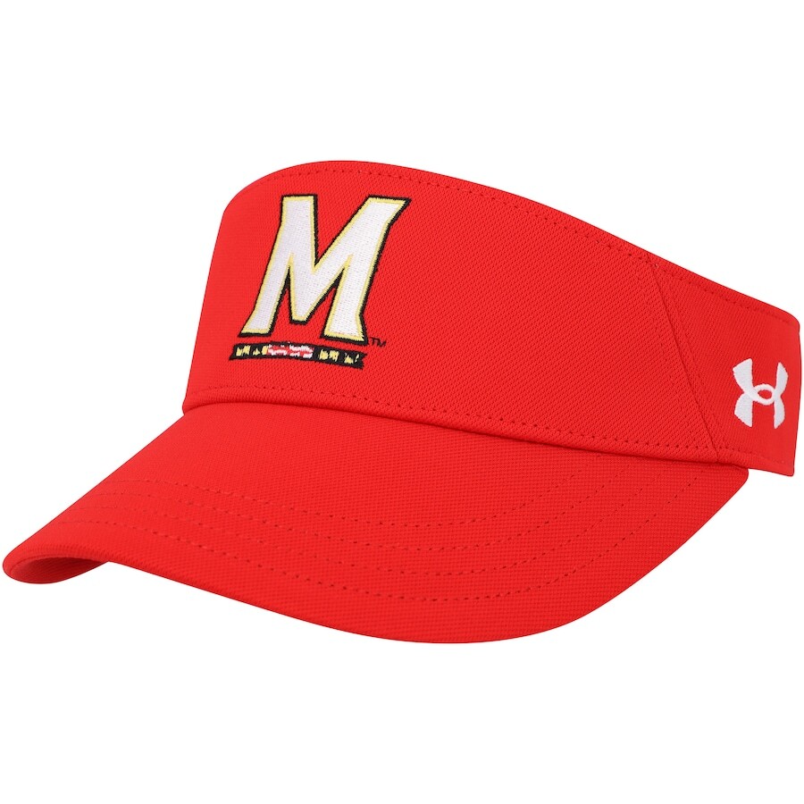 

Козырек Under Armour Maryland Terrapins, красный