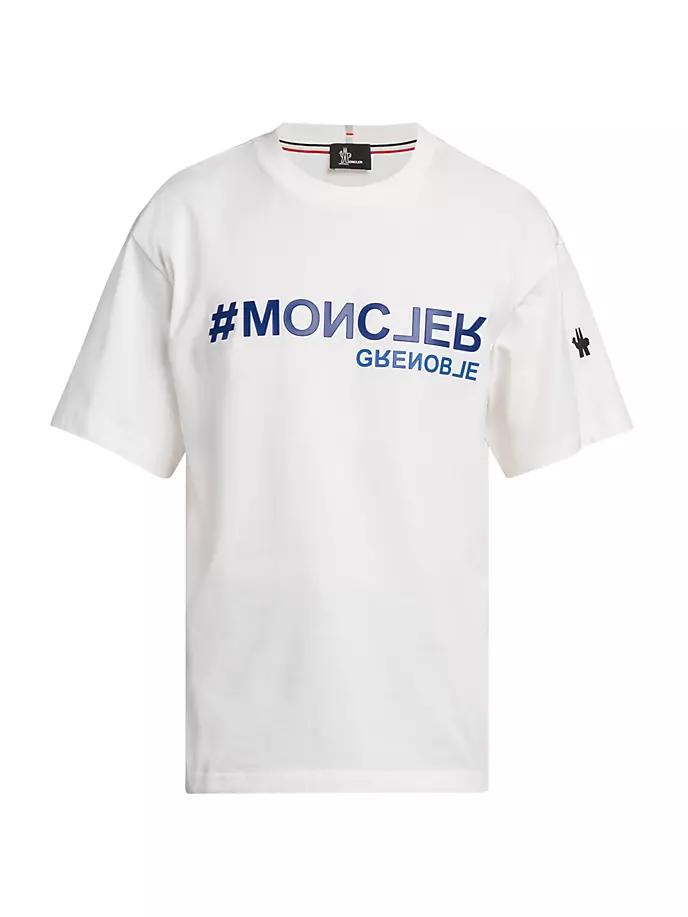 

Футболка Grenoble с круглым вырезом Moncler, белый