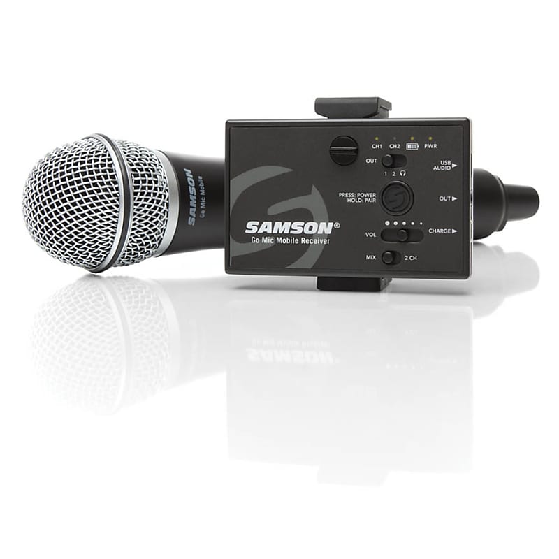 цена Беспроводная система Samson Go Mic Mobile Handheld Wireless Microphone System