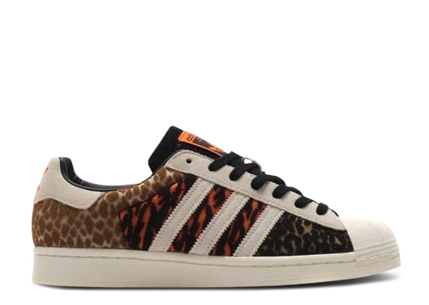 

Кроссовки adidas Atmos X Superstar 'Crazy Animal', кремовый, Бежевый