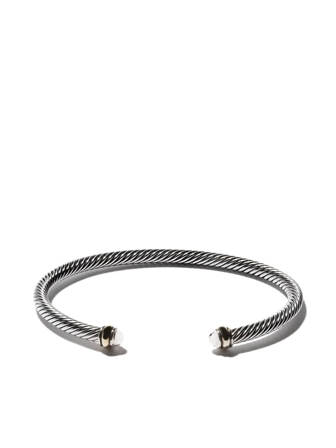 

Браслет Cable Classic из желтого золота и серебра David Yurman, серебряный