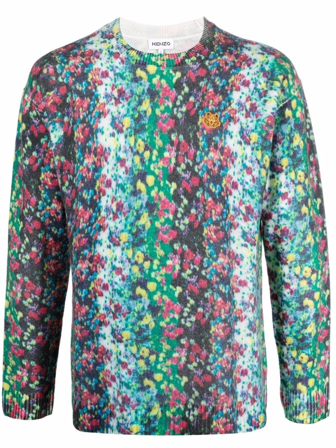 

Kenzo джемпер с вышивкой, синий