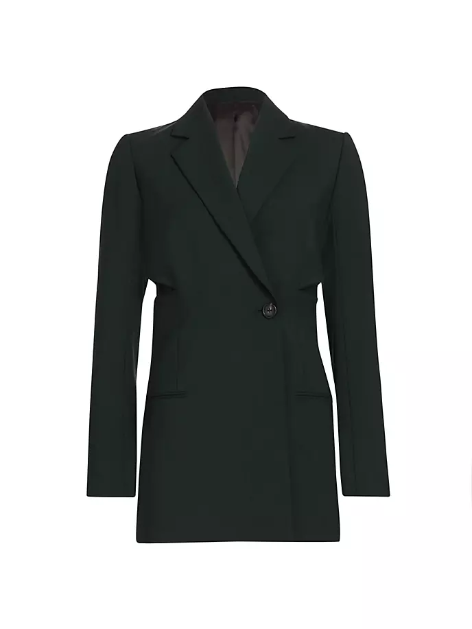 

Двубортный пиджак Slash Helmut Lang, цвет evergreen